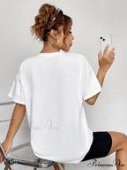 with Fall Graphic T-Shirt Neck Thanksgiving Round Season and Brief Sleeves