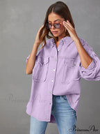 with Raw Jacket Dropped Hem Shoulder