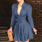 Women Chain Print Sleeveless Dress