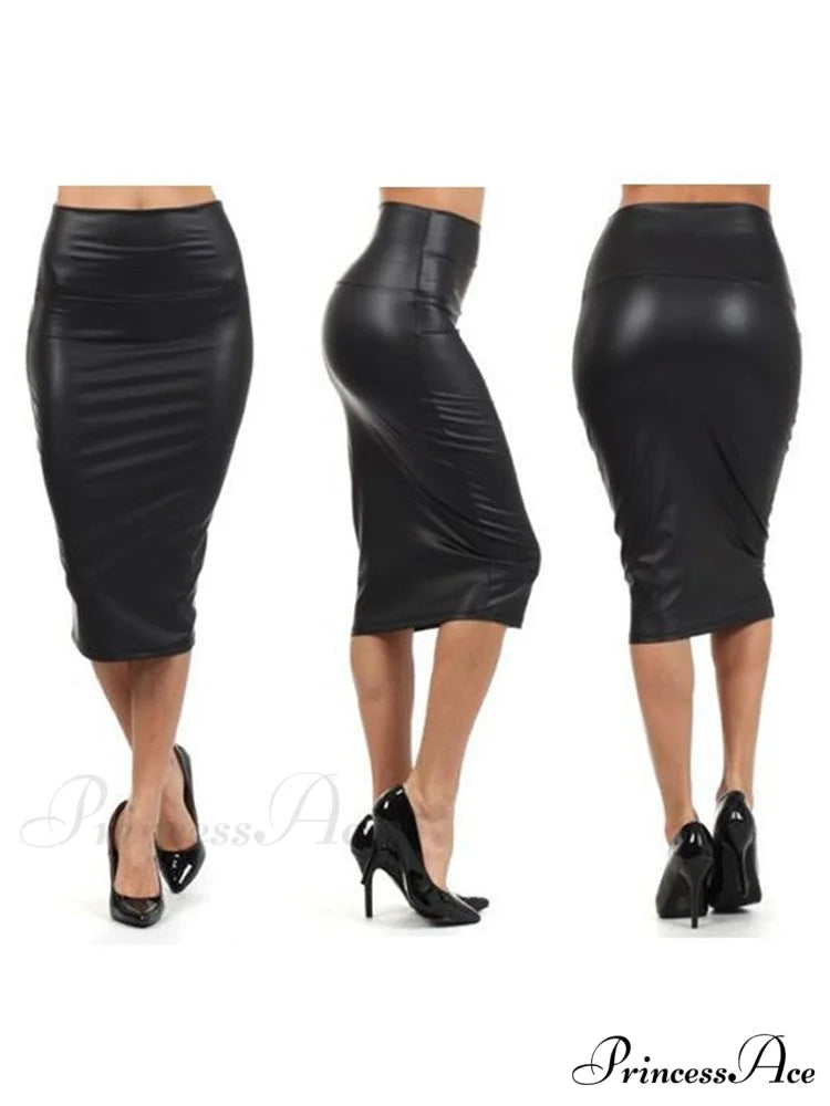 Women New Fashion Back Split Sexy Skirt