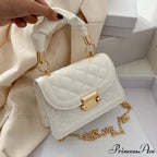 Women Synthetic Leather Designer Crossbody Chain Purse