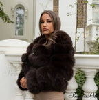 Women's Fox Fur European Urban Jacket