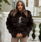 Women's Fox Fur European Urban Jacket