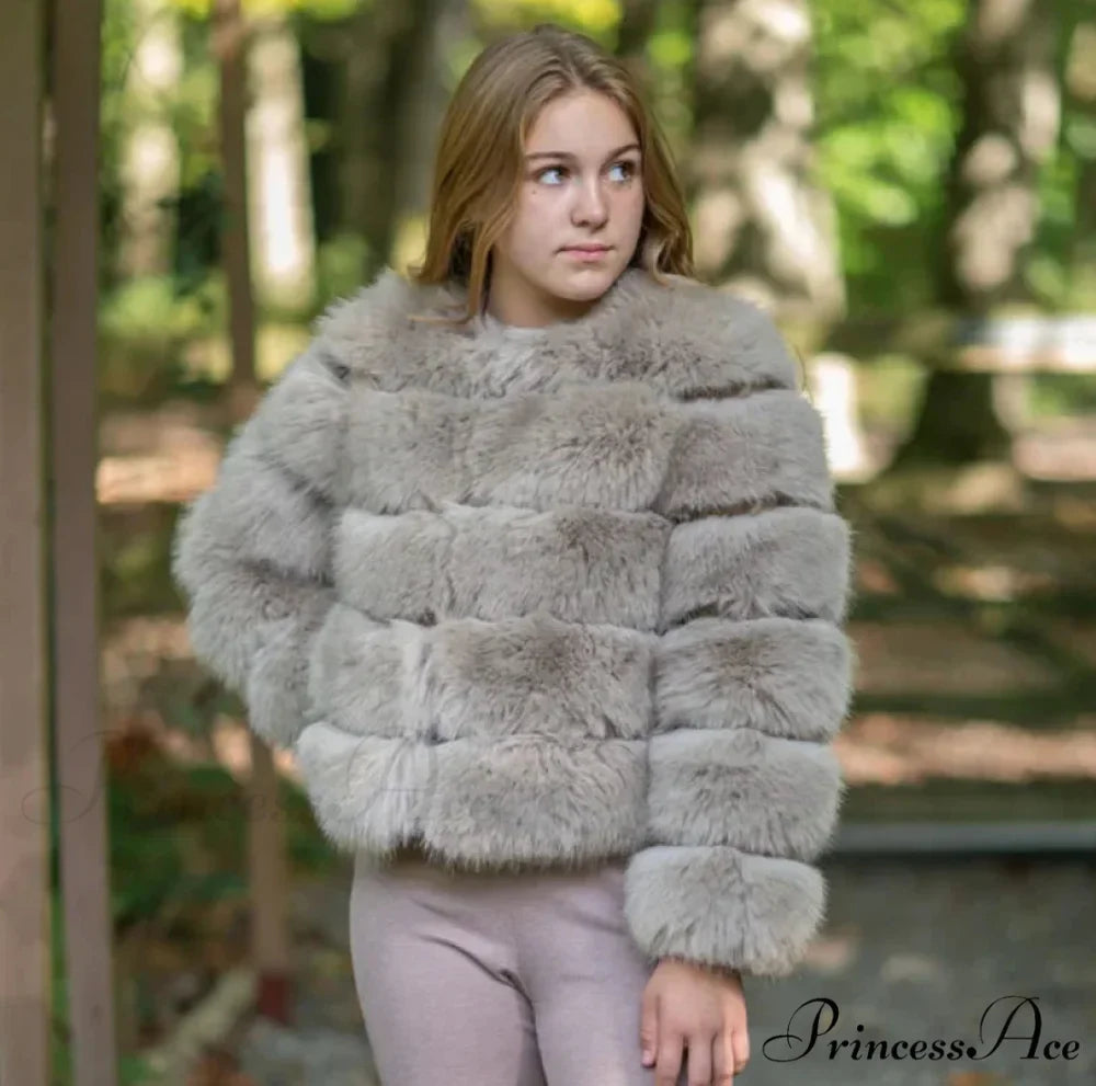 Women's Fox Fur European Urban Jacket