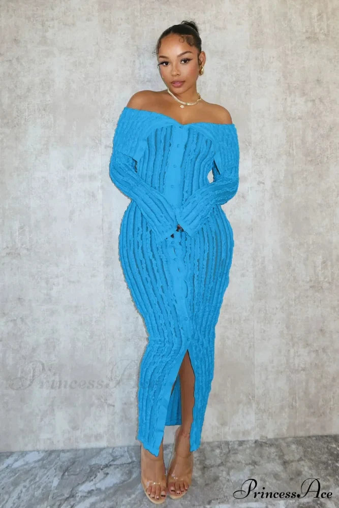 Women's Pleated Off Shoulder See-Through Fitted Ruched Party Night Sexy Midi Dress