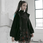 Women's Style Mesh Stitched Plaid Warm High-waisted Fluffy Daily Thick Personality Mini Skirt