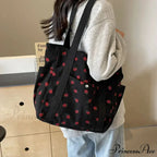 Woodland Ribbed Basic Shoulder Bag