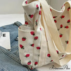 Woodland Ribbed Basic Shoulder Bag