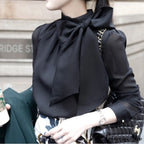 Work Style OL Elegant Puff Sleeve Blouse