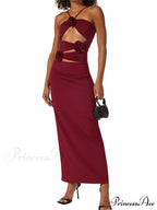 Y2K 3D Flowers Fairy Sexy Hollow Out Slim Summer Back Split Beach Party Club Outfits Vestidos