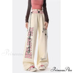 Y2K Correspondence Printed Trousers