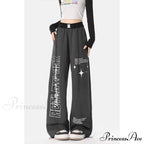 Y2K Correspondence Printed Trousers