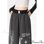 Y2K Correspondence Printed Trousers