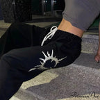 Y2K Dark Baggy Trousers