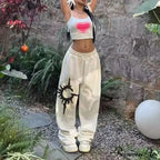 Y2K Dark Baggy Trousers