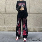 Y2K Dark Urban Loose Trousers