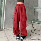 Y2K Freight Cinched Wide Trousers