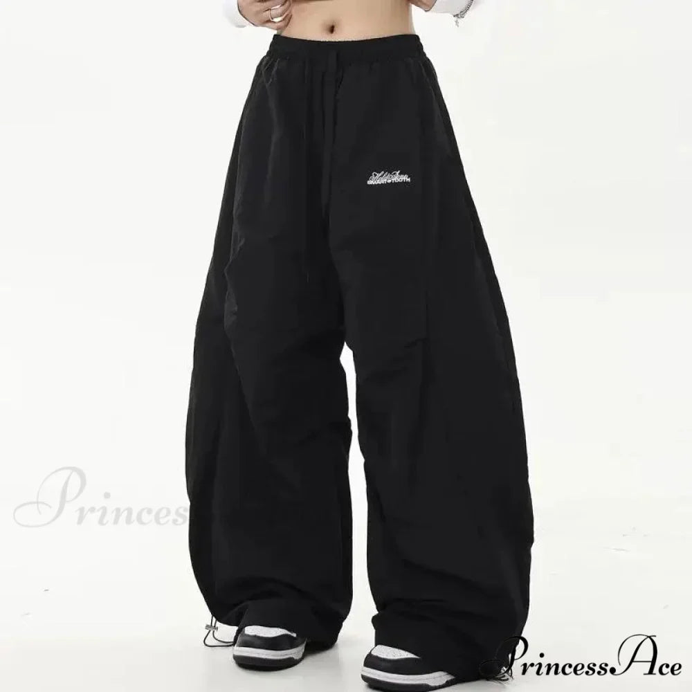 Y2K Harajuku Women Broad Leg Trousers