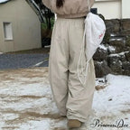 Y2K Harajuku Women Broad Leg Trousers