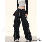 Y2K Large Cargo Trousers