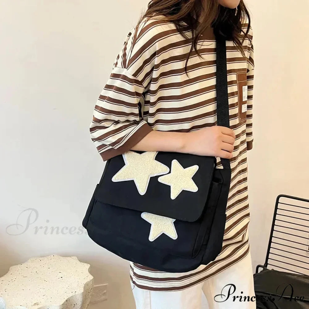 Y2K Stellar Design Crossbody Shoulder Bag