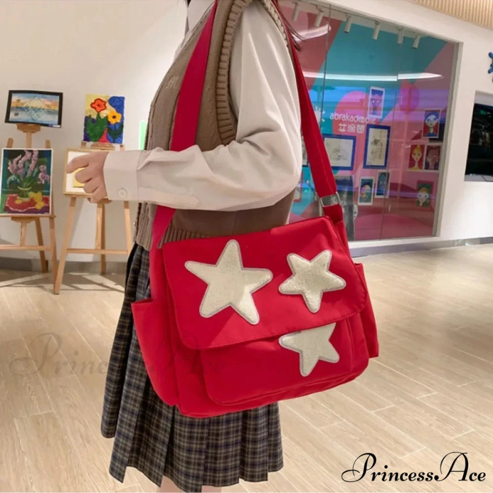 Y2K Stellar Design Crossbody Shoulder Bag