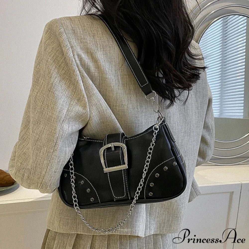 Y2K Stylish Style Chain Shoulder Bag