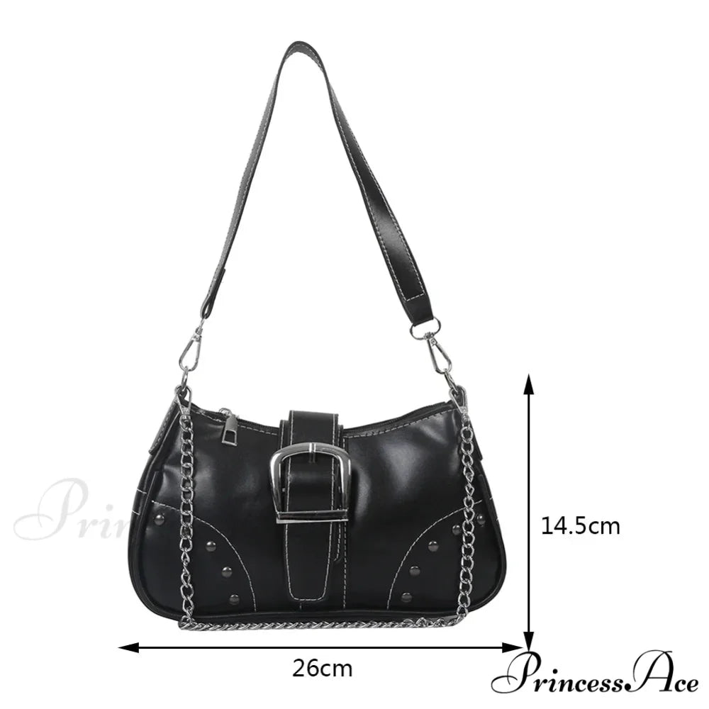 Y2K Stylish Style Chain Shoulder Bag