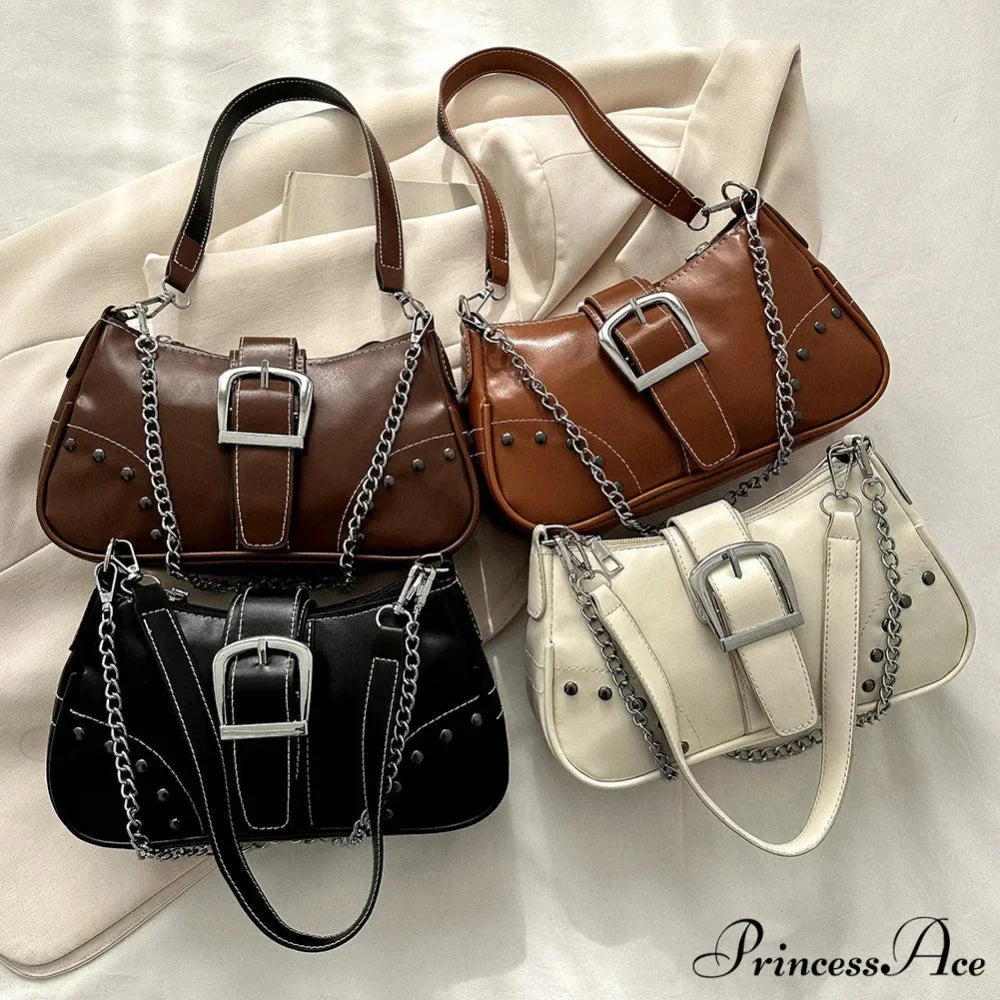 Y2K Stylish Style Chain Shoulder Bag