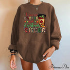 Y2K Trendy Round Neck Casual Autumn Spring Christmas Hoodie