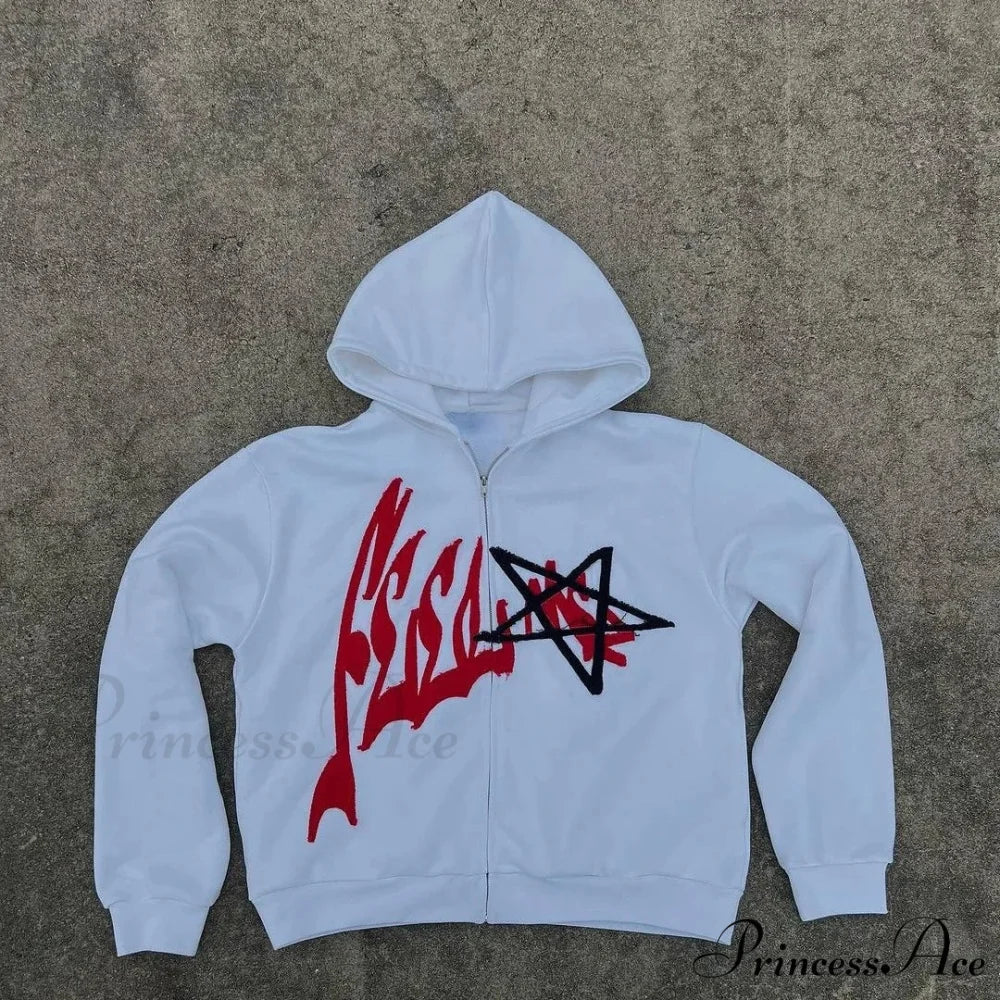 Y2K Vintage Correspondence Hoodie