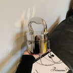 Yellow Box Sparkling Clutch Evening Celebration Purse