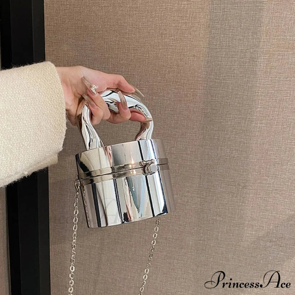 Yellow Box Sparkling Clutch Evening Celebration Purse