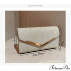 Yellow Grey Sophisticated Feast Clutch Shoulder Bag Purse