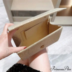 Yellow Silk Evening Clutch Bag Style Shoulder Bag