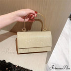 Yellow Silk Evening Clutch Bag Style Shoulder Bag