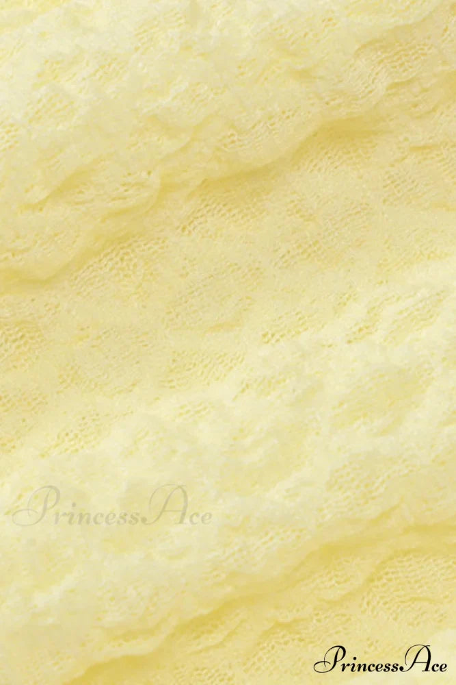 Yellow Tie-back Pack Hip Dress