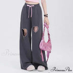 Youth Retro Affection Informal Straight Trousers