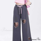 Youth Retro Affection Informal Straight Trousers
