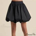 Zip Up Round Bubble Skirt
