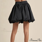 Zip Up Round Bubble Skirt